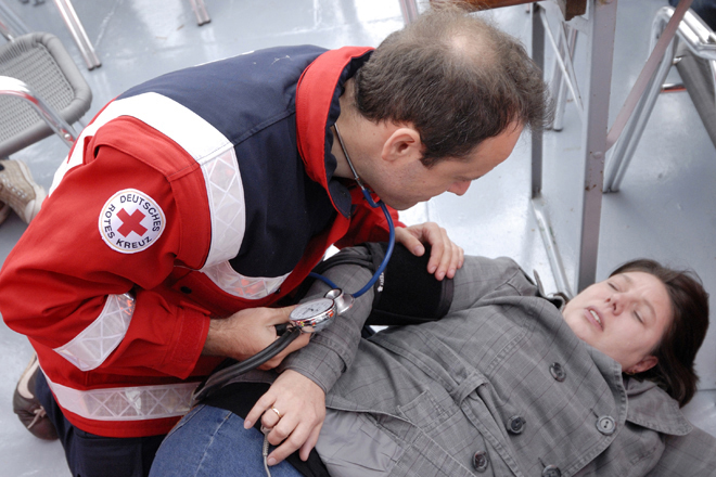 Bei Ereignissen mit Personenschäden wird die Rettungsdienstleitstelle je nach dem Ausmaß der Schadenslage, alle zur Verfügung stehenden eigenen Rettungsmittel alarmieren und einsetzen.